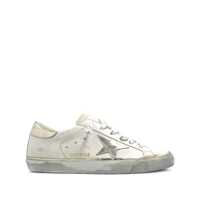 Sneakers Golden Goose Super Star Leather Upper Laminated Star And Heel Glitter Edge Femei
