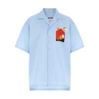 Camasi Moschino Patch Shirt Barbati