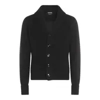 Pulovere Tom Ford Black Wool Knitwear Barbati