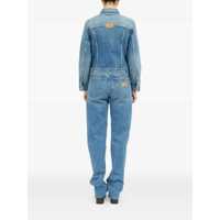 Geci MM6 Maison Margiela Dama - Geci MM6 Maison Margiela MM6 Maison Margiela Beige Cotton Denim Jeans MEDIUM BLUE Femei (BM 18309456) - B-mall.ro
