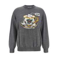 Pulovere Moschino Intarsia Sweater Femei