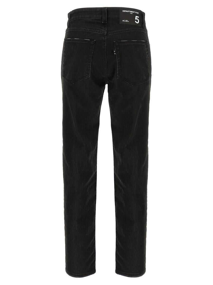 Blugi Department Five Department 5 Skeith Jeans Black Barbati (BM 18309750) 2
