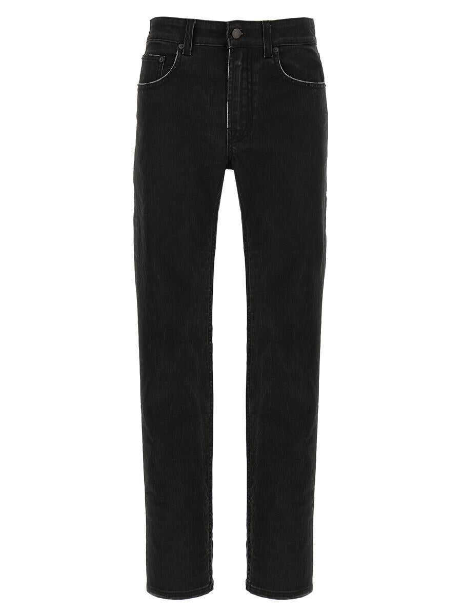 Blugi Department Five Department 5 Skeith Jeans Black Barbati (BM 18309750) 1