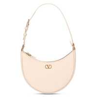 Genti de mana Valentino Garavani Vlogo Signature Mini Leather Hobo Bag Femei