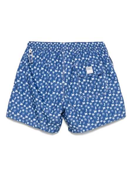 Bermude Fedeli SWIM TROUSERS WOVEN FABRIC MAN Blue Barbati (BM 18309951) 2