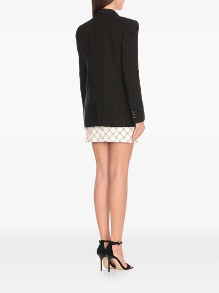 Paltoane Elisabetta Franchi WOMENS JACKET Black   Femei (BM 18310059) 3