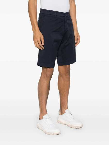 Pantaloni scurti Fay SHORT CHINO TINTO CAPO SLIM FIT Blue Barbati (BM 18310089) 3