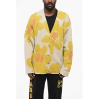 Cardigane Pure Cashmere Floating Florals Cardigan Barbati