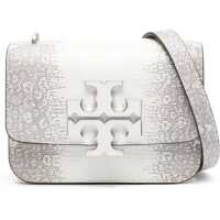 Genti de umar Lizard Effect Eleanor Leather Shoulder Bag Femei