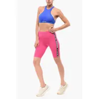 Imbracaminte Dama pagina 400 - Sosete DSQUARED2 Underwear Biker Leggings With Logoed Bands Pink Femei (BM 18310213) - B-mall.ro