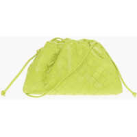 Genti de mana Woven Leather Mini Pouch Bag Femei