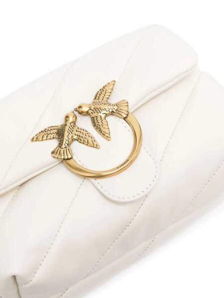 Genti tip postas Pinko Crossbody bags White Femei (BM 18310248) 4