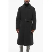 Paltoane Quilted Swampers Trench With Belt Barbati