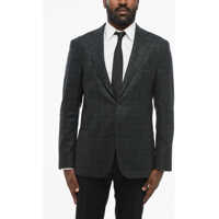 Sacouri elegante Cc Collection Virgin Wool With Chech Motif Barbati