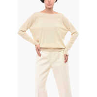 Pulovere Solid Color Merino Wool Sweater Femei