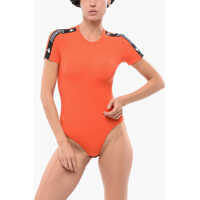 Body-uri Short-Sleeved Stretch Cotton Bodysuit Femei