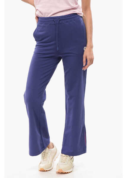 Pantaloni de trening Converse All Star Chuck Taylor Stretch Cotton Joggers With Ankle Slit Blue Femei (BM 18310561) 1