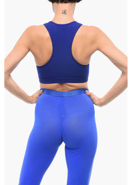 Sutiene DSQUARED2 Cut-Out Icon Sport Bra Blue Femei (BM 18310603) 2