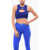 DSQUARED2 Cut-Out Icon Sport Bra Blue