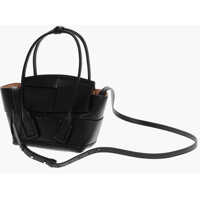 Genti de mana Bottega Veneta Dama - Genti de mana Bottega Veneta Lether Intreccio Handbag With Removable Shoulder Strap Black Femei (BM 18310621) - B-mall.ro