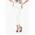 Valentino Garavani Cotton Longuette Skirt With Belt Loops White