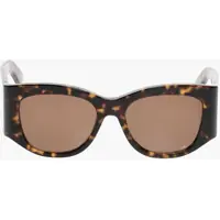 Ochelari de soare Tortoiseshell Sunglasses With Maxi Rods Femei