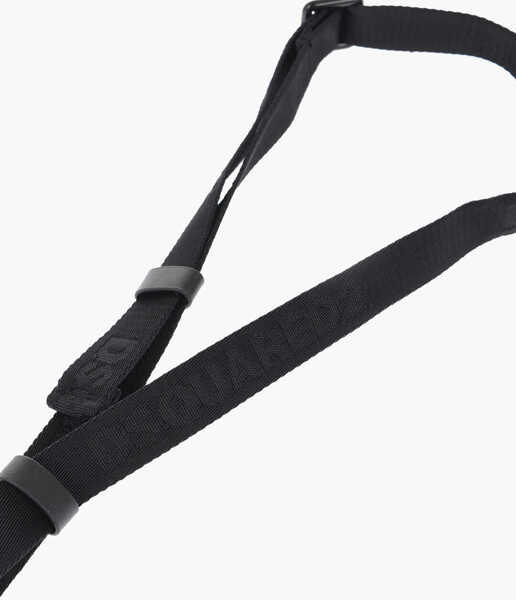 Huse mobil & tablete DSQUARED2 Adjustable Strap With Silicone Finish Compatible With Iphone Black Barbati (BM 18310942) 3