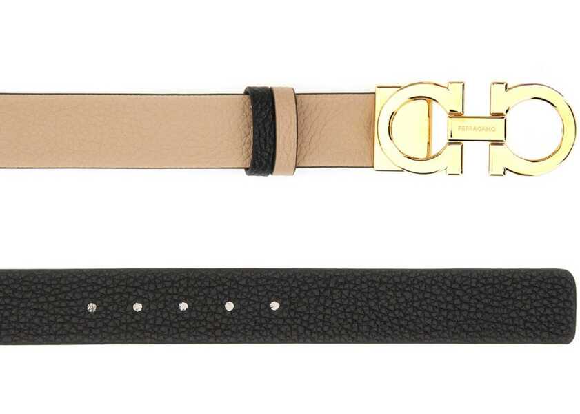 Curele Ferragamo Reversible Belt Hooks BEIGE Femei (BM 18311044) 2