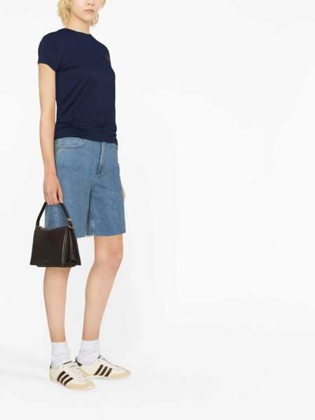 Tricouri Ralph Lauren T-Shirt With Logo BLUE Femei (BM 18311062) 4