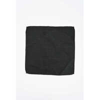 Esarfe Micro Checked Silk Pocket Square Barbati