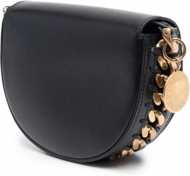 Genti de umar Stella McCartney Eco-Leather Small Flap Shoulder Bag Black Femei (BM 18311164) 3