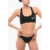 Sutiene Microfiber Sport Bra With Printed Logo Femei
