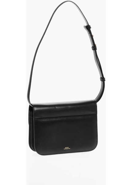 Genti tip postas A.P.C. Leather Astra Crossbody Bag Black Femei (BM 18311203) 2
