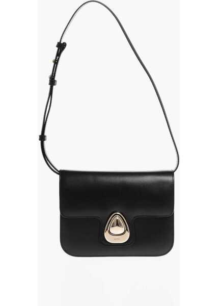 Genti tip postas A.P.C. Leather Astra Crossbody Bag Black Femei (BM 18311203) 1