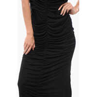 Imbracaminte COSTARELLOS Dama - Rochii lungi COSTARELLOS Gathered Aveline Bodice Dress Black Femei (BM 18311206) - B-mall.ro