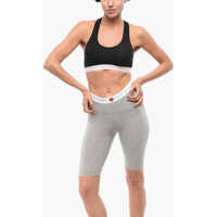 Sutiene Stretch Cotton Sport Bra With Logoed Elastic Band Femei