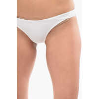 Imbracaminte Dama pagina 400 - Lenjerie intima DSQUARED2 Cotton Blend Icon Slip White Femei (BM 18311380) - B-mall.ro