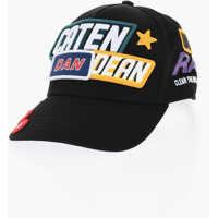 Caciuli Cotton Twill Cap With Embossed Details Barbati