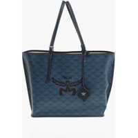 Genti de mana Monogram Eco-Leather Himmel Tote Bag Femei