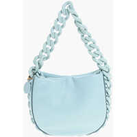 Genti de umar Eco-Leather Puffy Shoulder Bag With Chain Femei
