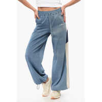 Pantaloni casual Lounge Fit Denim Pants With Drawstrings Femei