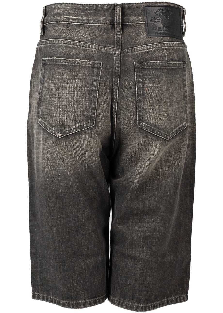 Pantaloni scurti Diesel De-Lily A04747 Czarny Barbati (BM 18311635) 5