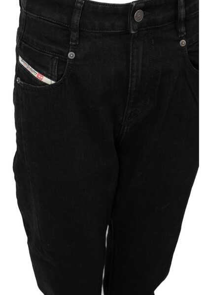 Pantaloni casual Diesel D-Fayza 00SV12 Czarny Barbati (BM 18311638) 3