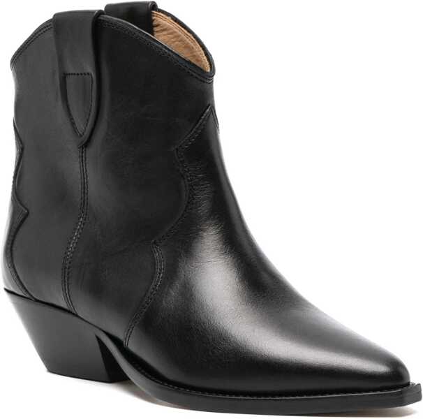 Cizme scurte Isabel Marant Ankle Boot Dewina BLACK Femei (BM 18311671) 2