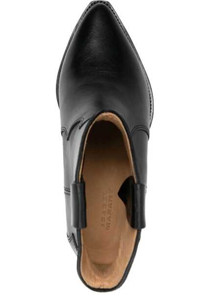 Cizme scurte Isabel Marant Ankle Boot Dewina BLACK Femei (BM 18311671) 4