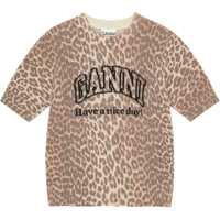 Tricouri Leopard Wool T-Shirt Femei