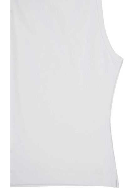 Bluze Casablanca Ribbed Cotton Tank Top WHITE Femei (BM 18311773) 4