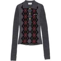 Pulovere Jacquard Wool Sweater Femei