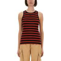 Tricouri Ribbed Cotton Top Femei