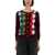 Ganni Jacquard Cashmere Cardigan MULTICOLOUR
